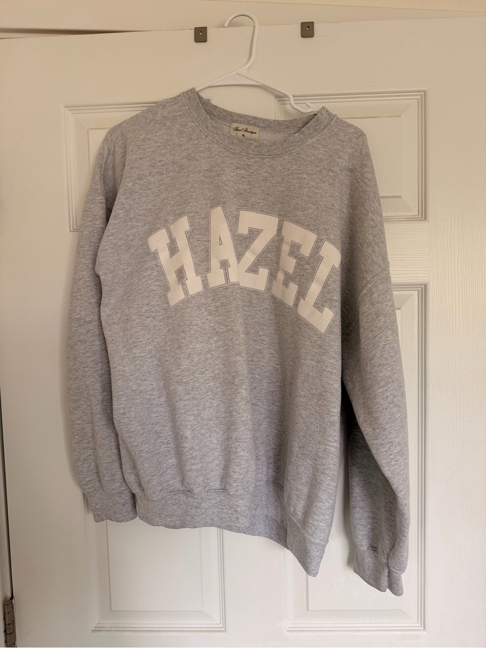 Hazel Boutique Grey Crewneck Sweatshirt Size XL